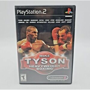 Mike Tyson Heavyweight Boxing (PlayStation 2, PS2 2002) CIB & Tested